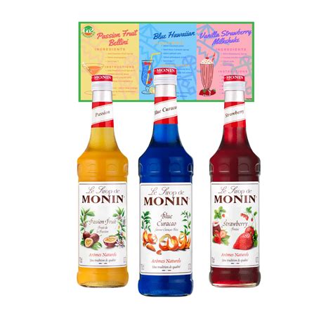 Buy Go2 Groceries Flavoured Fruit Bundle Contains Monin Premium Passion