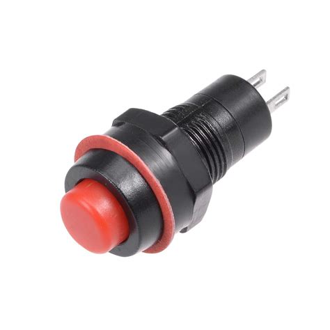 Uxcell Pcs Mm Momentary P Plastic Mini Round Push Button Switch