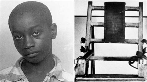 George Stinney Jr la persona más joven en morir en la silla eléctrica