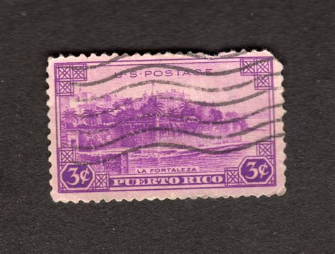 US Postage Stamp 3 Cent Puerto Rico Territory 801 Used Cancelled Etsy