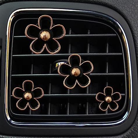 Amazon Daisy Air Vent Clips 4 Pcs Cute Flower Car Air