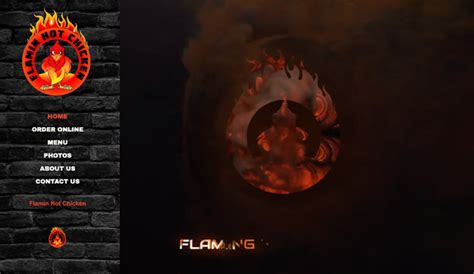 Flamin Hot Chicken Website ZenYGE