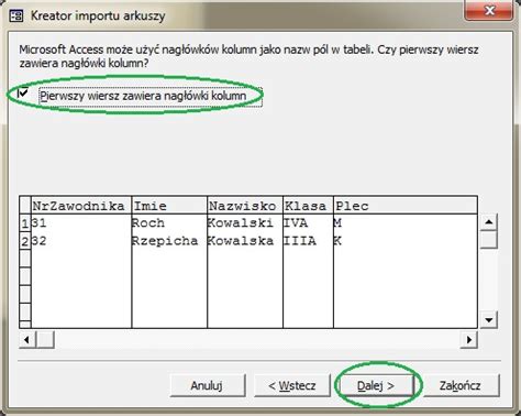 Tworzenie Formularzy W Relacyjnej Bazie Danych Klasa 3