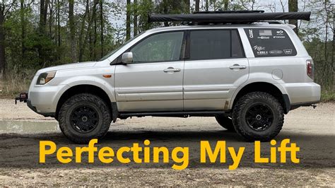 Perfecting My Honda Pilot Lift Setup With Moog 81649 Rear Springs Youtube