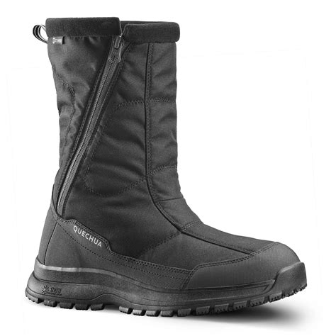 Men's Warm waterproof high snow boots - SH100 U-WARM QUECHUA - Decathlon