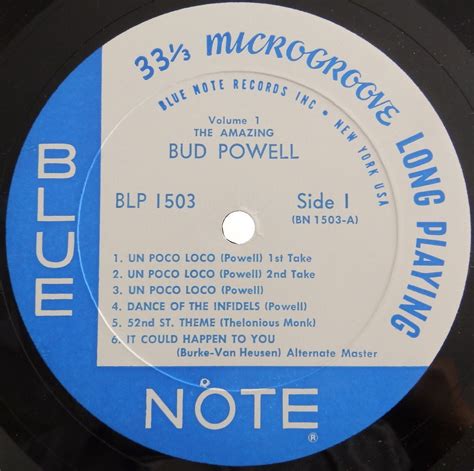 Rvg M Mono Bud Powell The Amazing Vol Blp Mono