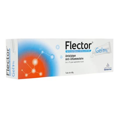 Flector Gel Anti Inflammatoire Douleur Musculaire Tendinite Entorse