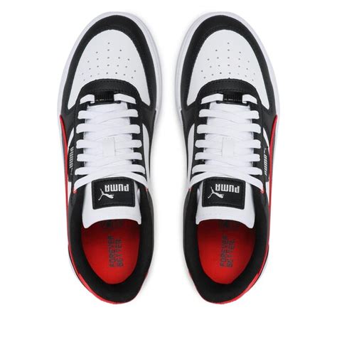 Sneakers Puma Caven Dime Puma White Black Red Silver Eschuhe De