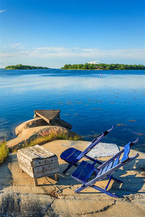 Fotokonst Natur Sk Rg Rd Fiskebod Kallsk R Stockholms Sk Rg Rd