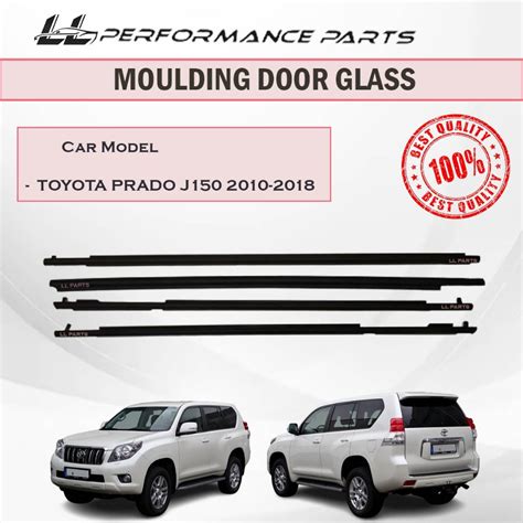 Original Toyota Prado J150 2010 2018 Door Moulding Lining Rubber Outer