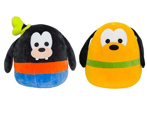 Disney Squishmallow 10 Goofy And Pluto Set Ultrasoft Stuffed Animal