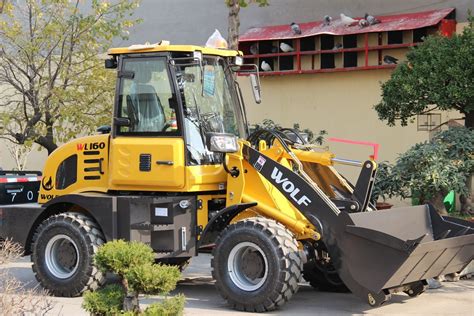 Wl160 Wolf Loader 1 6t Front End Loader For Farm Construction With