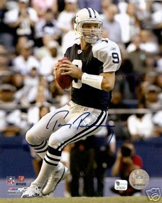 TONY ROMO AUTOGRAPH 8X10 PHOTO - GAI CERTIFICATE | #31843577