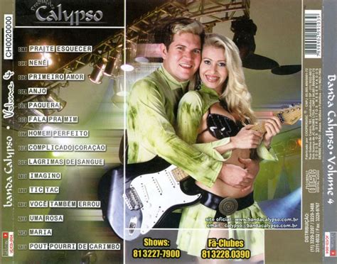 Encarte Banda Calypso Volume Encartes Pop