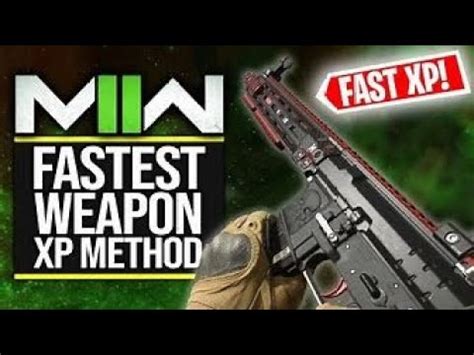 HOW To LEVEL WEAPONS UP FAST In MODERN WARFARE 2 No Bs YouTube