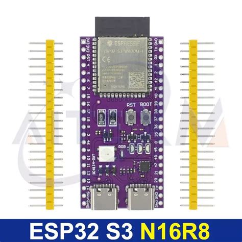 Esp S Devkitc High Resolution Pinout And Specs Off