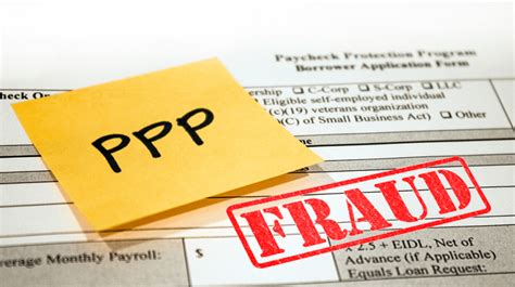 Facing Charges For Ppp Loan Fraud