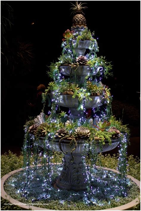 10 Magical Outdoor Decor Projects with Fairy Lights