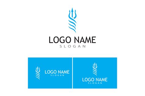 Trident Logo Template Vector Graphic by Redgraphic · Creative Fabrica