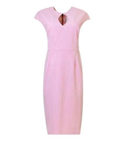 Roland Mouret Sheath Midi Dress Size 40fr Shush London