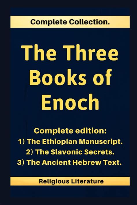 The Three Books Of Enoch Complete Edition 1 The Ethiopian Manuscript