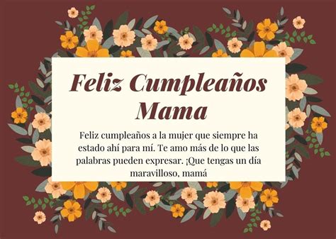 Feliz Cumpleanos Frases Mama