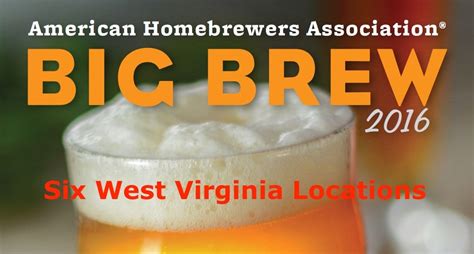 Big Brew 2016 Locations Announced For Wv