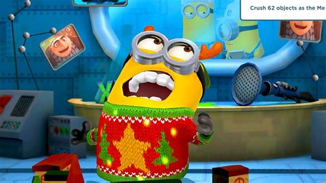 Holiday Sweater Minion In Lvl 983 Crush Objects As Mega Minion Old