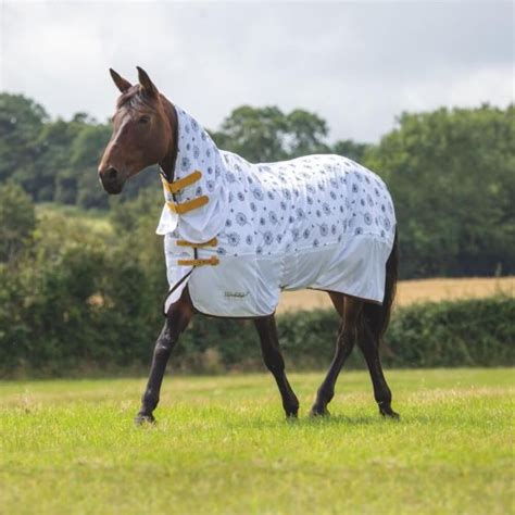 Shires Tempest Original Dandelion Combo Fly Rug Dandelion Print