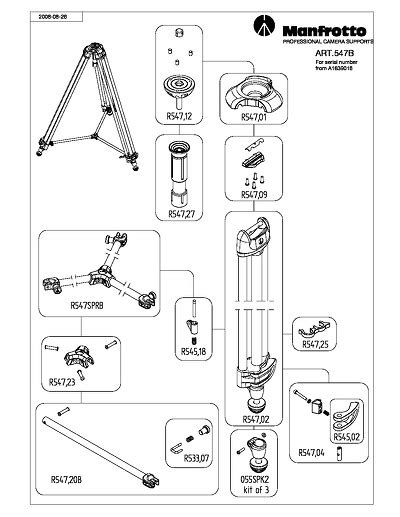 Manfrotto Tripod Spare Parts | Reviewmotors.co