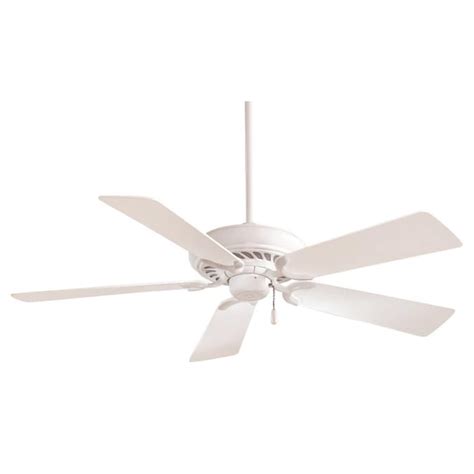 Minka Aire Supra 52 In White Ceiling Fan 5 Blade In The Ceiling Fans