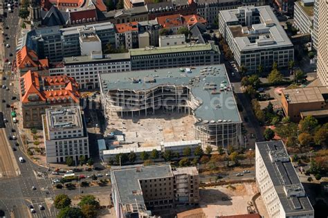 Luftaufnahme Leipzig Neubau Des Verwaltungsgeb Ude Des