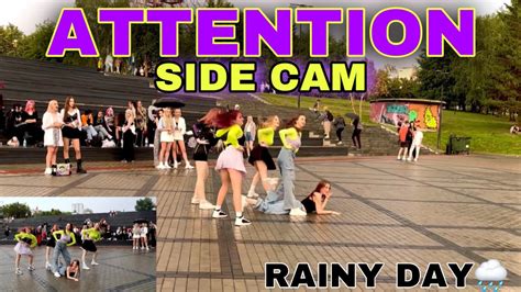 KPOP IN PUBLIC SIDE CAM RAINY ONE TAKE NewJeans 뉴진스 Attention