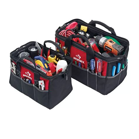 Husky 15 Inch And 12 Inch Tool Bag Combo The Home Depot Canada