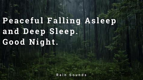 Falling Asleep To The Gentle Noise Of Rain The Calming And Soothing