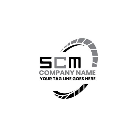 SCM letter logo vector design, SCM simple and modern logo. SCM ...