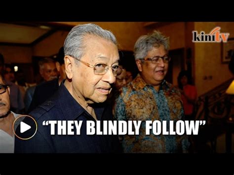 Mahathir Some People Find It Hard To Think Youtube