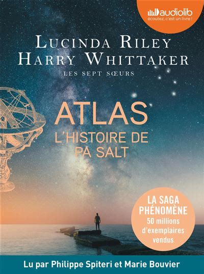 Les Sept Sœurs Livre audio 2 CD MP3 Tome 8 Atlas l histoire de Pa