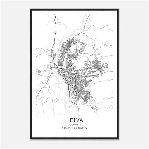 Neiva - Custom Maps & Posters