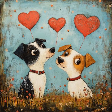 Dogs In Love Free Stock Photo - Public Domain Pictures