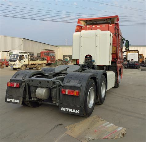 Sinotruk Sitrak C7h CNG 10 Wheels Heating Tractor Truck In Kazakhstan