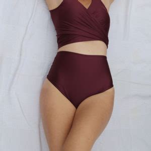 High Waisted Bikini Bottoms Hackwith Design House