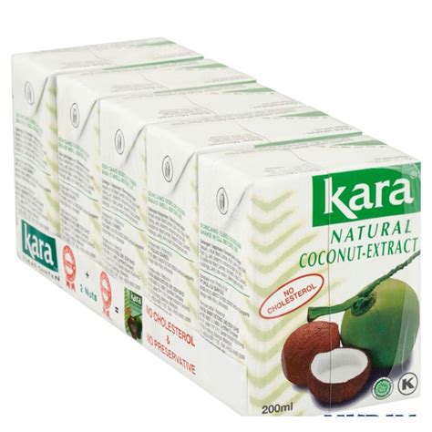 Kara Natural Coconut Extract X Ml Shopee Malaysia