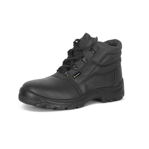 Chukka Safety Boot Black Durable Protective Footwear