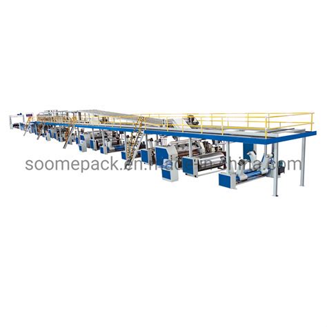 Fully Automatic High Speed Corrugated Paperboard Production Line