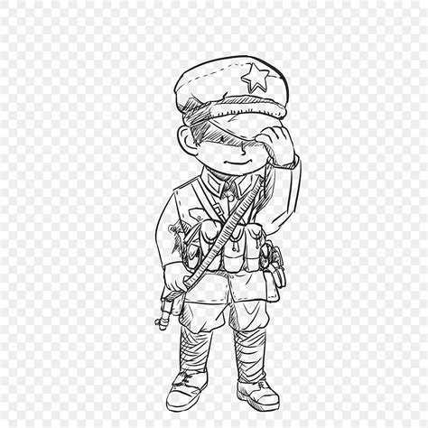 Army Sketch Clipart PNG, Vector, PSD, and Clipart With Transparent ...