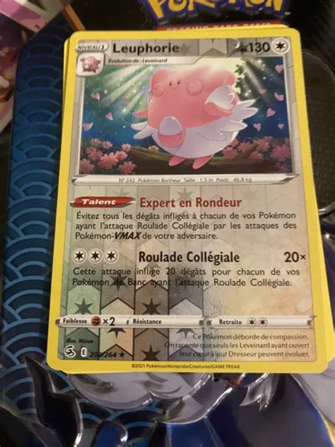 CARTE POKEMON LEUPHORIE 203 264 Rare Epée et Bouclier 8 EB08 FR NEUF