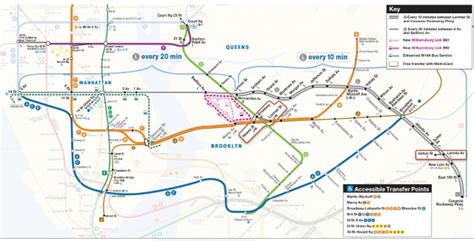 MTA Reveals New Subway Map For Impending L Train Nights & Weekends ...