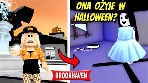 STRASZNA LALKA OŻYJE w HALLOWEEN na BROOKHAVEN RP w ROBLOX YouTube