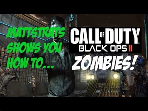 BLACK OPS 2 ZOMBIES How To Make The Zombie Shield TRANZIT YouTube